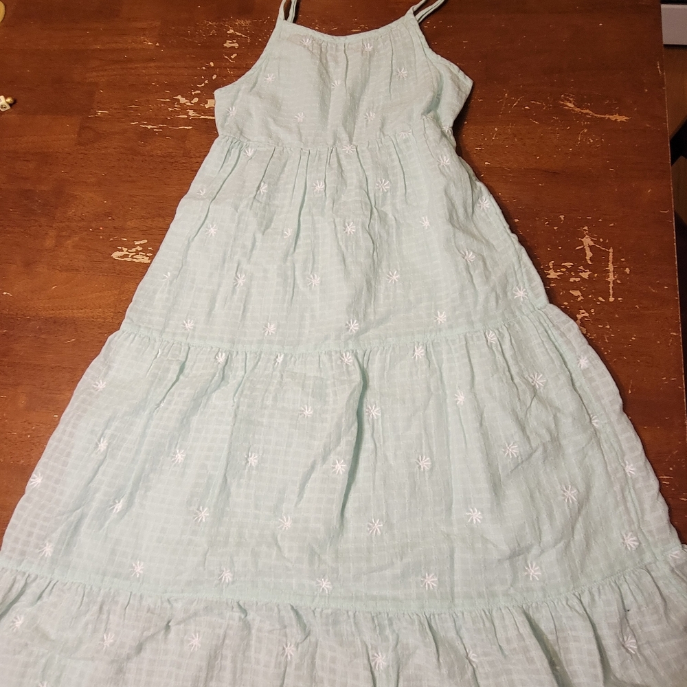 Mint Green Kids Dress